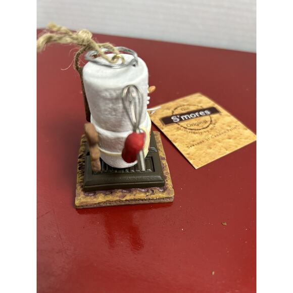 S'mores Holiday Ornament - White and Red - Picture 3 of 8